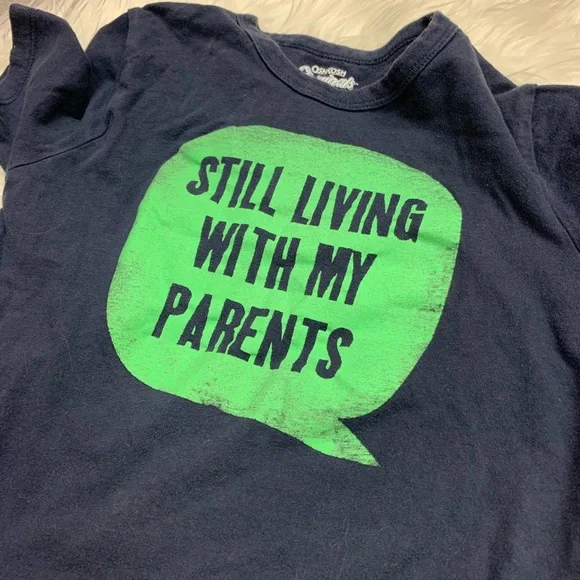 🌿 {OshKosh} “Still Living With My Parents” Tee 7 - Picture 5 of 6